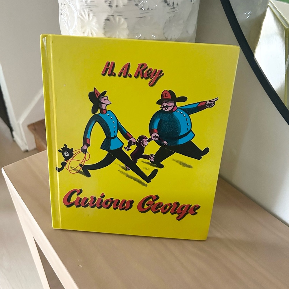 Vintage 1969 Curious George Hardcover Children’s Book H.A. Rey